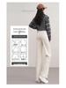 Women's High-Waisted Wool Wide-Leg Pants - Cozy Autumn/Winter Slimming Casual Trousers