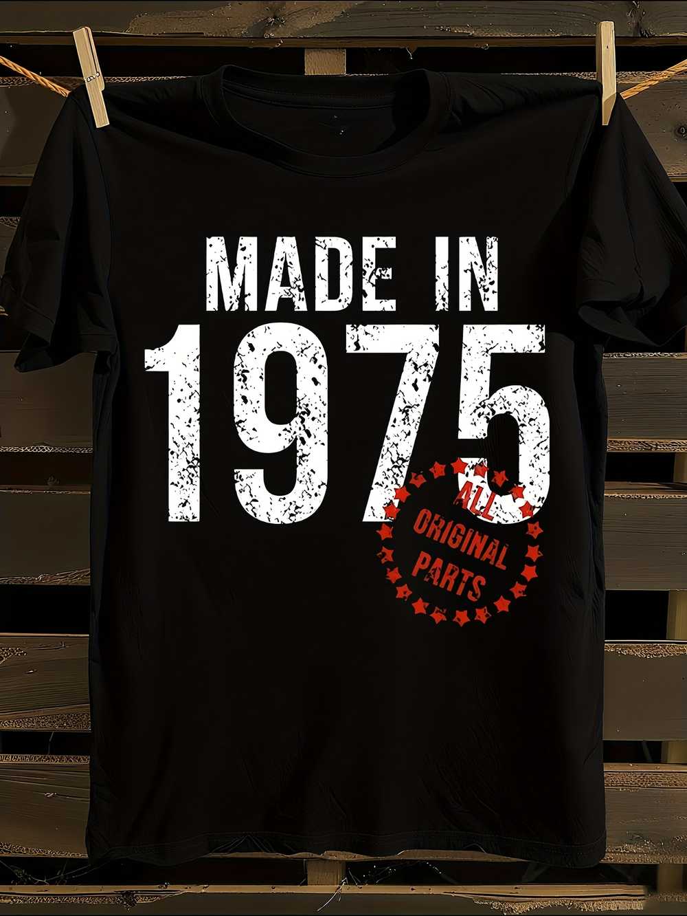 Винтажная футболка 1975 года, все оригинальные детали S