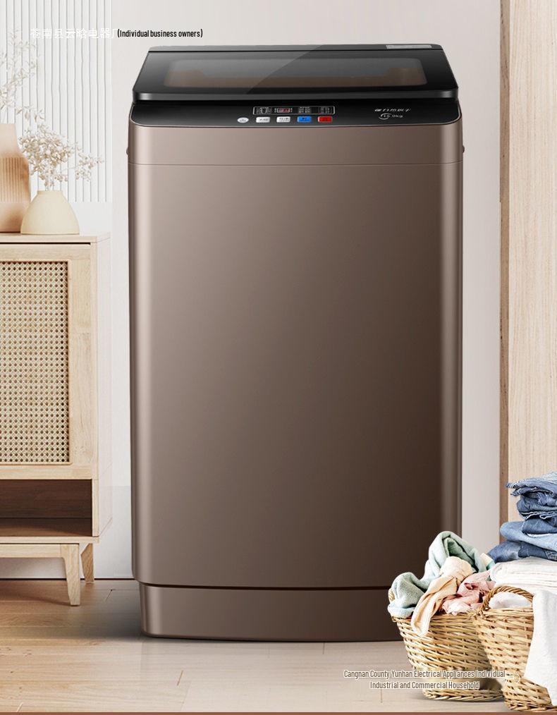 Hot Selling Fully Automatic 8kg Washing Machine: Large Capacity Wash & Dry Combo for Small Spaces