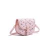 New Sanrio Hello Kitty PU Saddle Bag, Shoulder Bag, Crossbody Bag Regular Women's Pink/Brown/Milk Tea SHHF41516