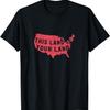 This Land Is Your Land - USA [grunge] T-Shirt