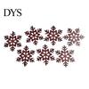 Easy Install Christmas Entryway Decor 7Pcs Wooden Silhouette Lights with Warm Backlight, LED Reindeer Lighted Winter Scene for Living Room Santa