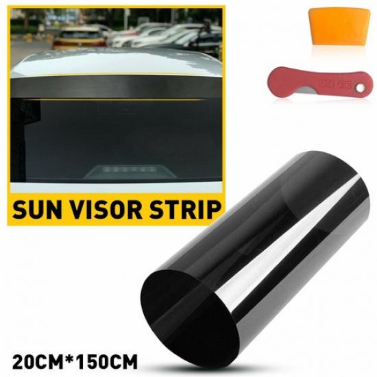 Sun Visor Strip Windshield Banner Vinyl Long Lasting Premium Blank Decal EOA