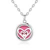 New Tree Of Life Aromatherapy Necklace Stainless Steel Essential Oil Diffuser Amulet Perfume Locket Pendant Women Jewelry Gift
