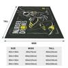 Murder Drones V Blankets Uzi Doorman Horror Flannel Throw Blanket Summer Air Conditioning Personalised Soft Warm Bedspreads