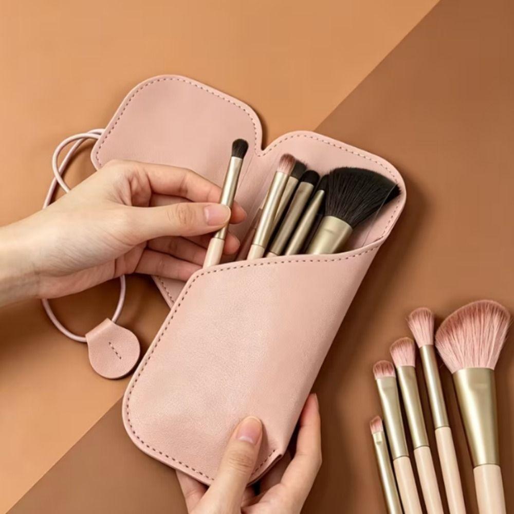Dustproof Makeup Brush Holder Lightweight Makeup Brush Storage Bag  Storage Accessories