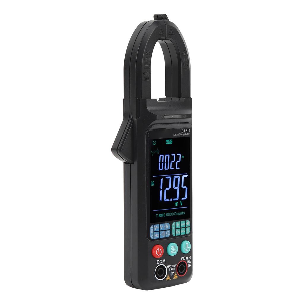 Color Large Screen Clamp Meter Automatic Intelligent Multimeter Multifunction AC DC Voltage Resistance Capacitance