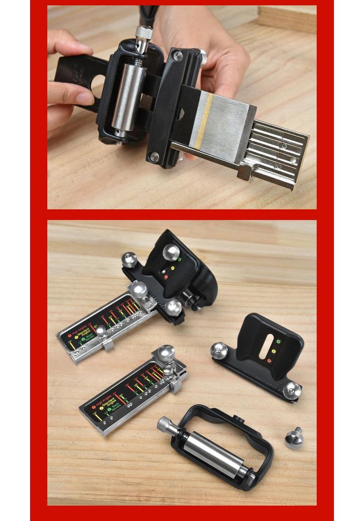 Woodworking Knife Sharpener & Angle Setter for Chisels and Planer Blades