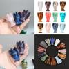 Exquisite Natural Gemstone Healing Crystal Carved Pocket Guardian Angel For Home Decor Gift