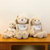 Peluche di Coniglio Più Carino con Vestito a Fiori e Decorazione a Fiocco per Bambini e Adulti