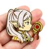 Klassische Anime-Spiele Emaille-Anstecker Kawaii Cartoon-Charakter Brosche Kleidung Rucksack Revers-Abzeichen Mode Schmuck Zubehör Geschenke