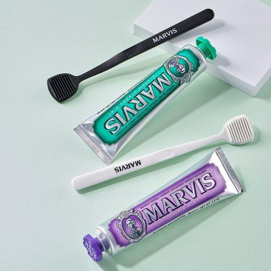 Marvis Classic Mint Toothpaste 85ml Promotion (+Tongue Cleaner)
