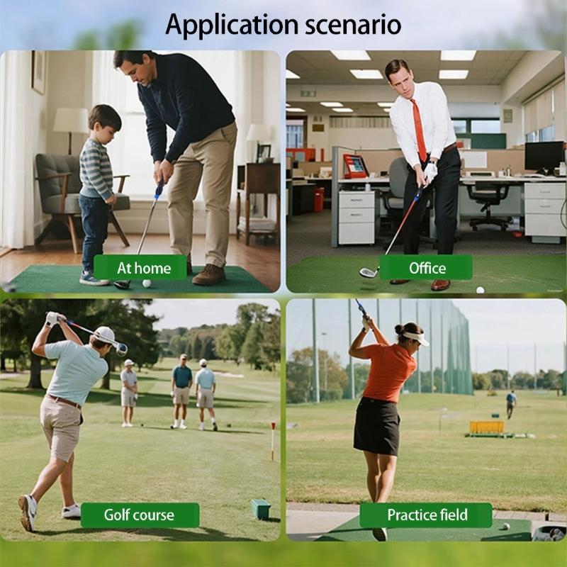 2pack Golf Grip Trainers for Right Handed Swing Practice Improve Accuracy Colorful Comfortable Golf Club Grips