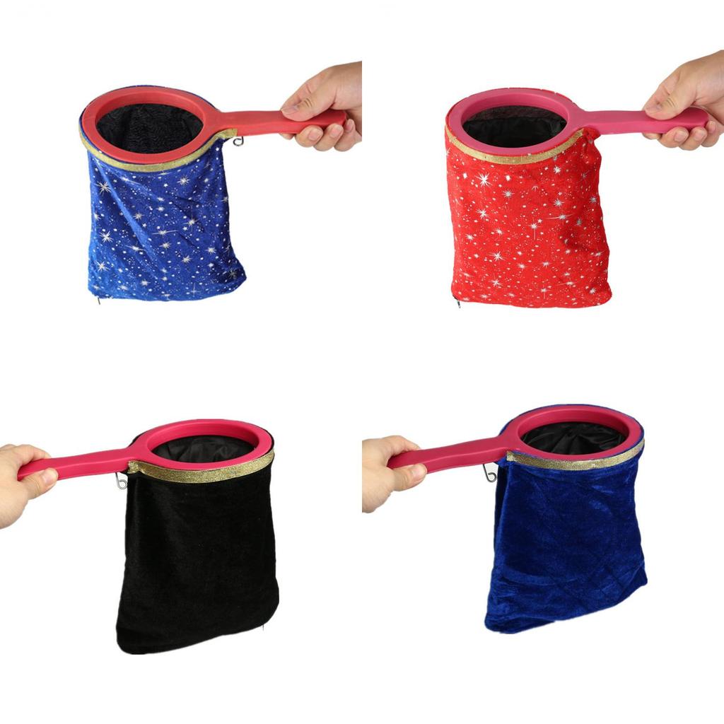 Borsa Magica Grande Strumento Magico da Palco Con Materiale in Tessuto Per Spettacoli