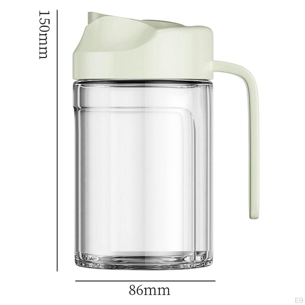 Glass Soy Sauce Bottle Vinegar Pot Olive Oil Dispenser Cooking for Grilling