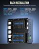 GMKtec M5 Plus Ryzen 7 5825U Mini PC Win11 Pro DDR4 SO-DIMM NVMe M.2 SSD WiFi6E BT5.2 Tri-Display Desktop Office Gaming Computer