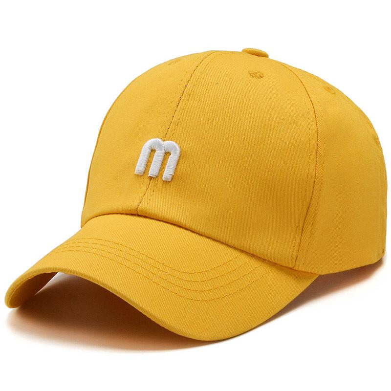 Spring and Autumn New Cap Letter Embroidery Baseball Cap Small M Standard Korean Version Fashion Versatile Men's Hats Women's Hats, Casual Hats