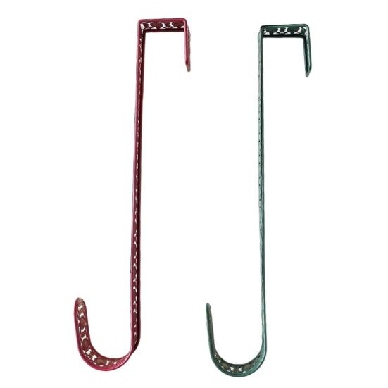 15" Wreath Hanger Metal Wreath Door Hanger Non Scratch Over The Door Hanger Hook