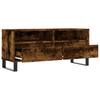 Vidaxl Szafka Pod Tv, Przydymiony Dąb, 100X34,5X44,5 Cm