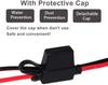 GTIWUNG 2pcs 2ft SAE Connection Cable SAE DC Adapter Cord 16AWG SAE Harness Extension