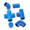 1 Pièce Raccord PVC Tuyau d'Alimentation en Eau Té Croix Coude Droit Connecteur Égal Diamètre Intérieur 20mm Adaptateur Plastique pour Irrigation