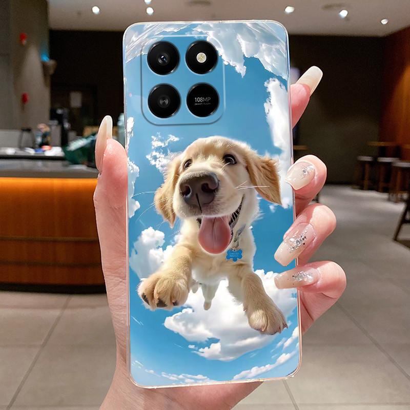 For Honor X7D Honor 400 Smart 4G 5G Luxury Dragon Cute Cool Boys Girls Soft silicone Phone Case Back Cover Transparent TPU Shell