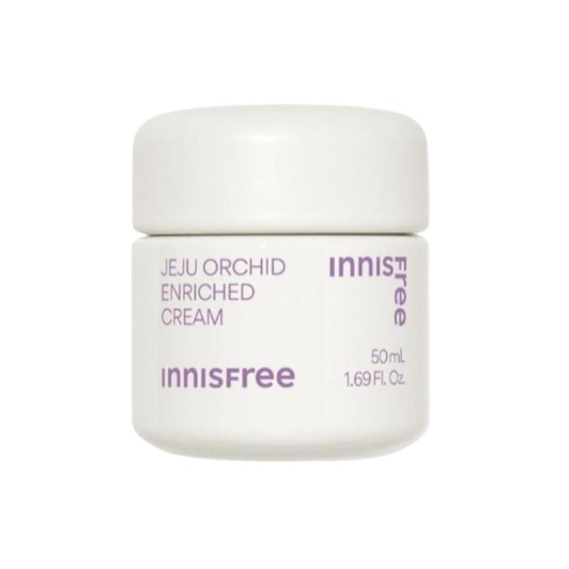 

Крем INNISFREE Jeju Orchid Enriched Cream 50 мл, увлажняющий крем для лица с антивозрастным эффектом и экстрактом орхидеи Чеджу для укрепления, разглаживания морщин и увлажнения 50ml