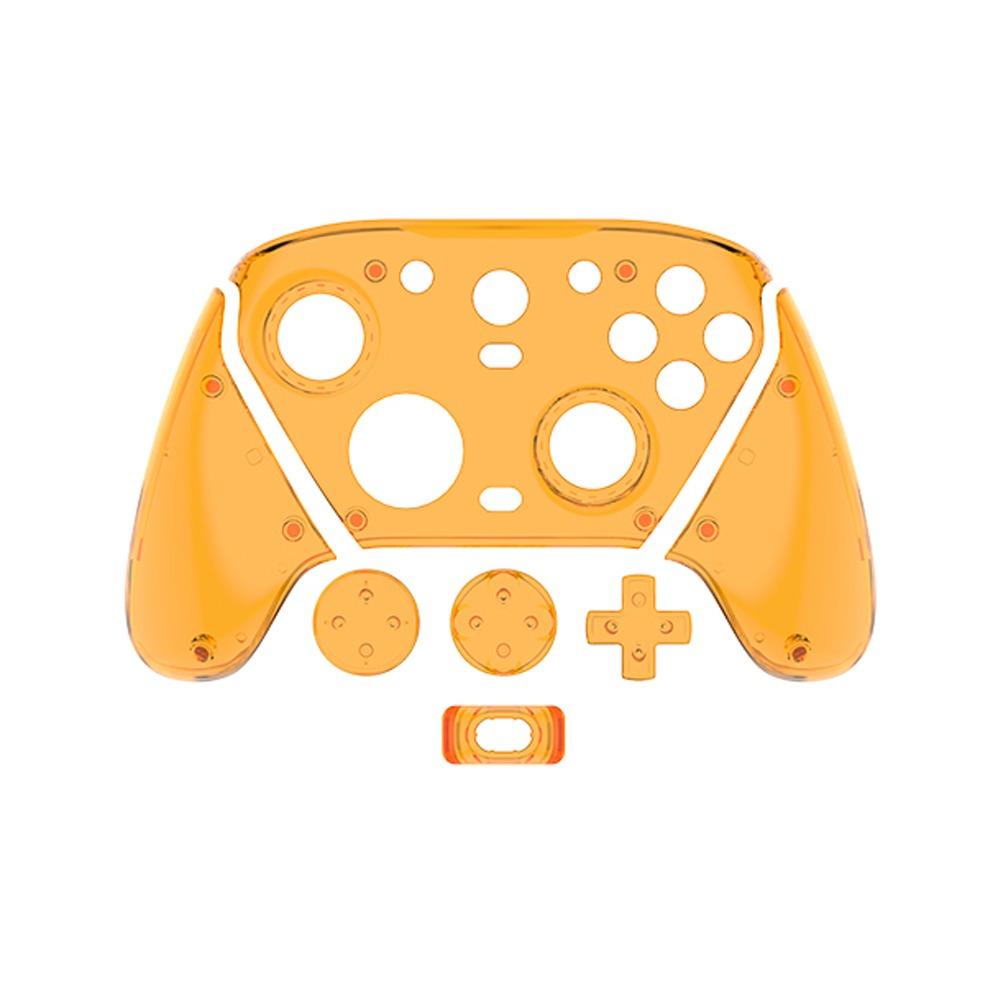 

Magnetic Gaming Controller Protective Case Replacement Transparent Clear Shell Decorative Housing Cover for GameSir G7 Pro помаранчевий