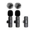 Wireless Lapel Microphone for Outdoor Mobile and Computer Use - Live Broadcast, Interview, Recording with Noise Reduction