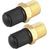 Relief Valve, Air Pressure Relief Valve, 2Pcs 300PSI, 1/8" NPT, MPT Brass Air Compressor Tank Fill Valve