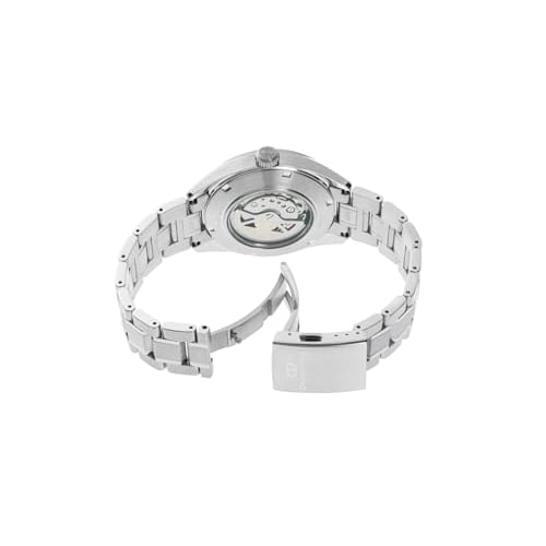 Orient Star RK-AV0125S Men's Automatic Watch, Modern Skeleton Design, Mechanical, Made in Japan, with 2-Year Manufacturer's Warranty, Open Heart, Silv