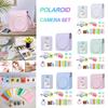 7 In 1 Camera Accessories Set Camera Case+Album+Frames+Mirror+Filters+Sticker for Fujifilm Instax Mini 12 Instant Camera