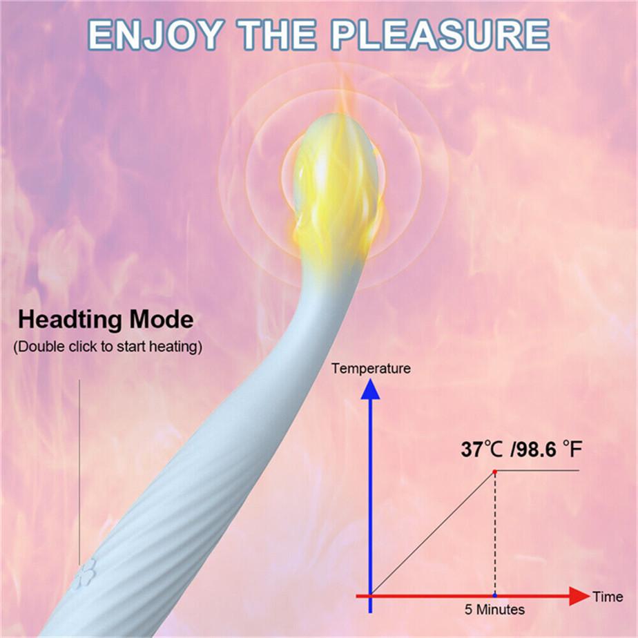 Sex Toys for Women Orgasm Vibrator Clit G-Spot Dildo Anal Massager Rechargeable