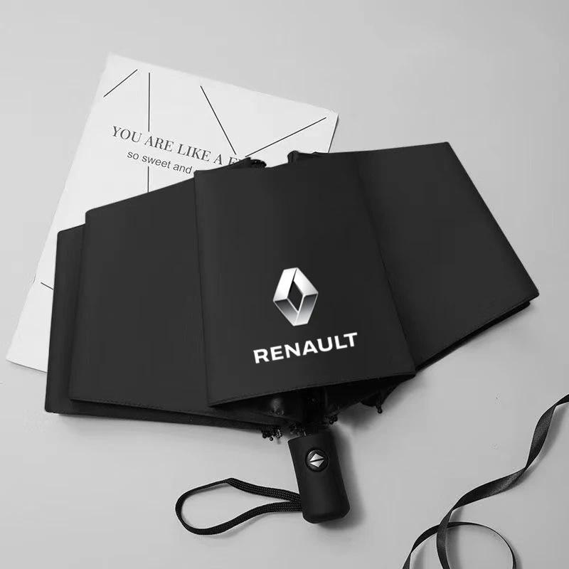 

Hub Caps Strong Fully Automatic Umbrella Folding Rain Umbrella For Renault Megane 2 3 Clio Scenic Duster Kaptur Captur Logan червоний