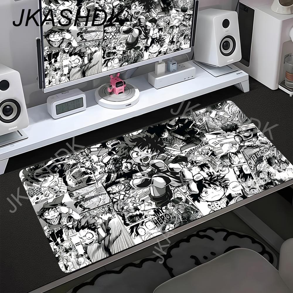 Academia Deku Anime My Hero Mouse Pad Gaming Pc New Custom Large Mousepad XXL 600x350 Mouse Mat Office Anti Slip Carpet Mice Pad