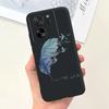 For Xiaomi Redmi 13C Case Xiaomi Mi 13T Pro Back Cover Soft Matte Liquid Silicone Flower Cartoon Printing Capa For Mi13T Pro Bag
