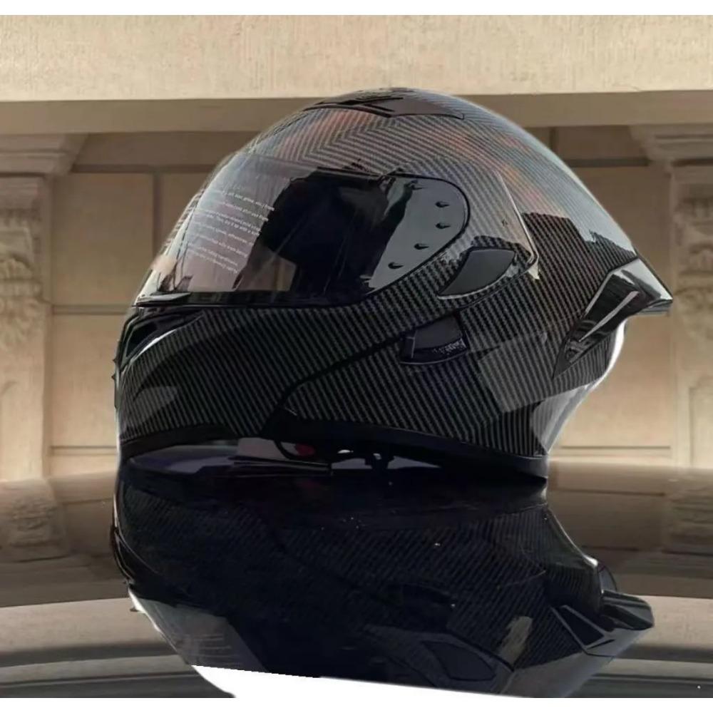 New face-off helmet extra large 70 extra large head circumference double lenses new motorcycle helmet