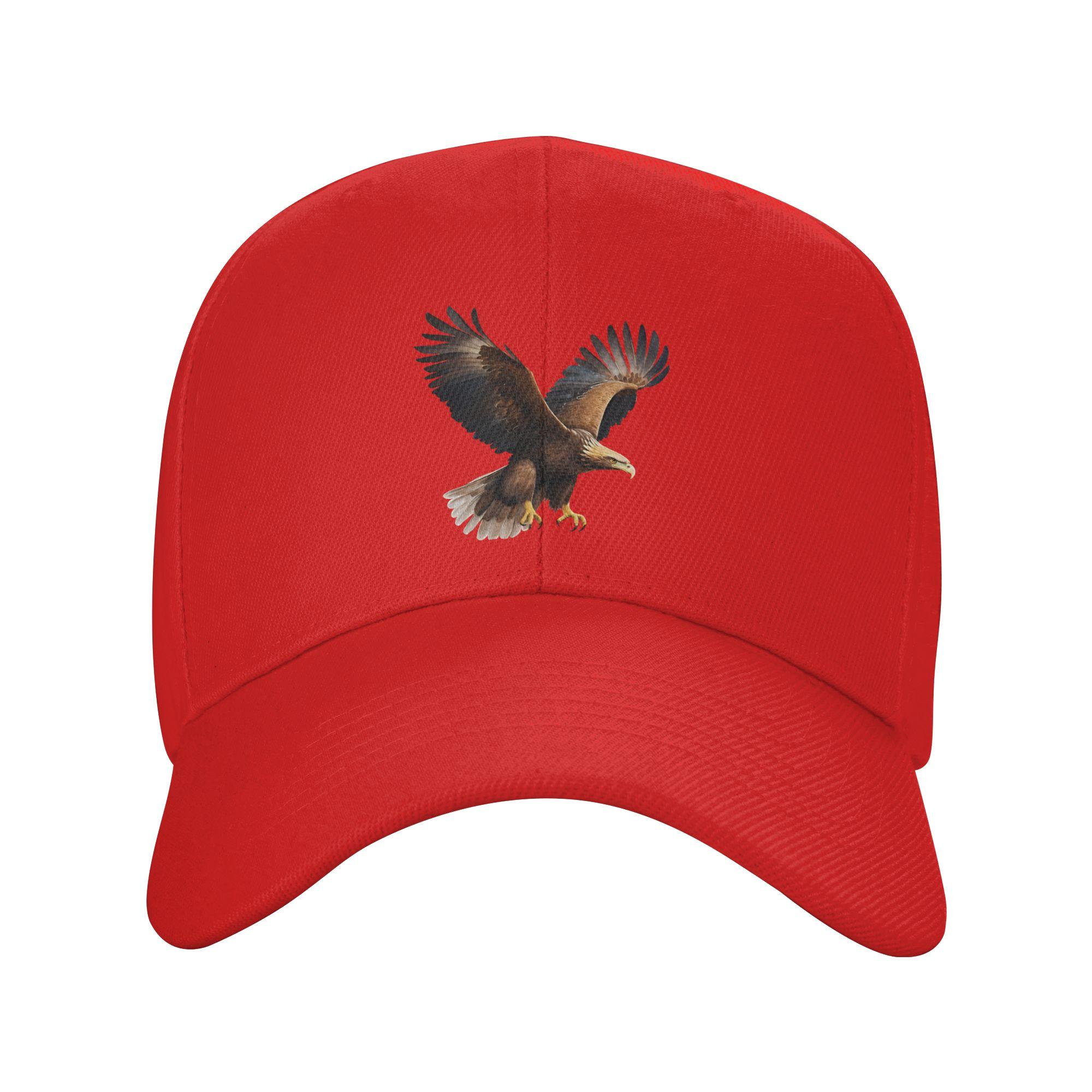 Wedge Tailed Eagle Flying Sun Baseball Cap Summer UnisexTeens Print Trucker Hat High Quality Tennis Skate Baseball Caps One Size