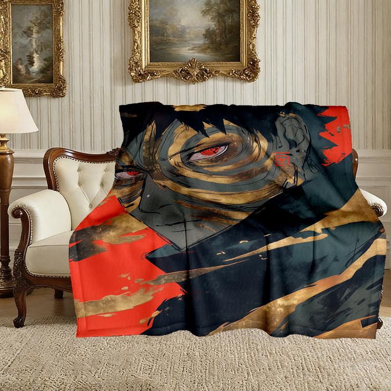 1pc Naruto Blanket, Cozy Printed Throw Blanket, A Heartfelt Gift for Your Family and Friends