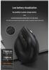 Ergonomic Tri-Mode Silent Vertical Mouse with 2.4G Wireless & Charging Capability