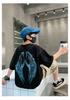 Boys' Summer Short Sleeved T-shirt Set 2026 New Summer Mid To Large Sized Children's Boys' Summer Style Trendy Brand Wings