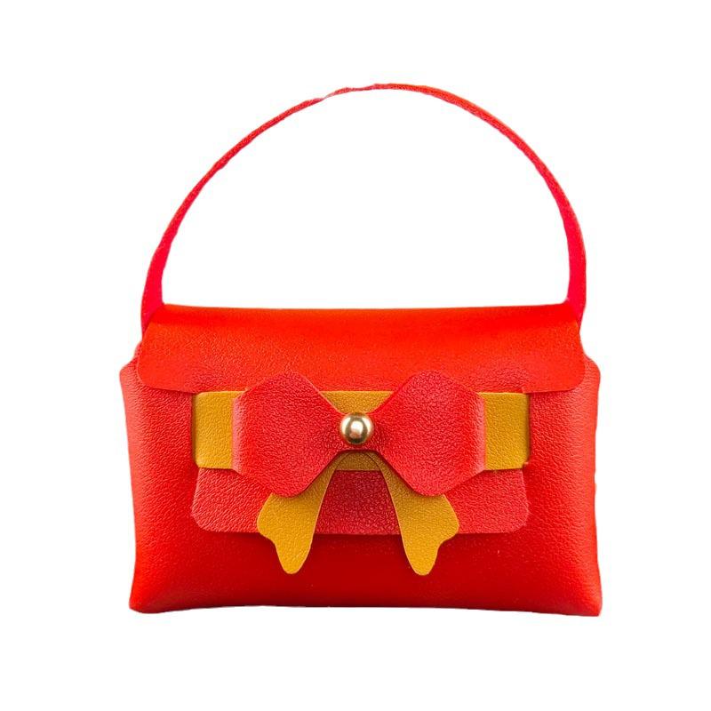 Neuer Stil Leder Handtasche Hochzeits Süßigkeiten Geschenkbox Souvenir