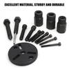 Air Conditioning Clutch Removal Tool AC Compressor Remover Installer Puller 14 Pcs Car AC Repair Kits For Automative Vehicle Car