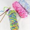 200g Colorful Glossy Chenille Gold Velvet Yarn 3 Strand Soft Warm Scarf Line Woven Hand-knitted Crochet Thread Clothing Hat
