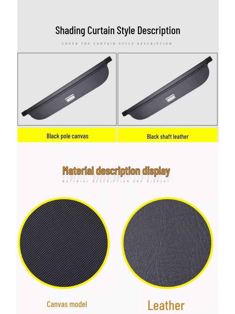 BYD Song Plus Trunk Cargo Cover: DM-i/EV Rear Storage Partition Interior Upgrade