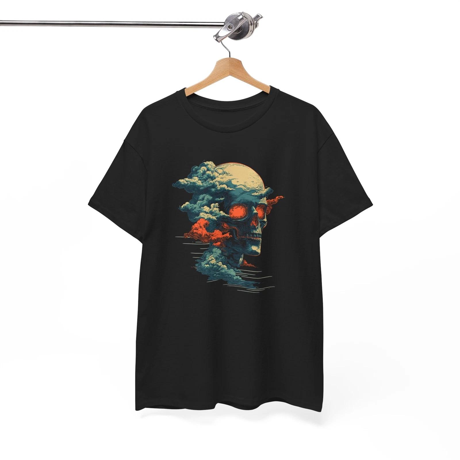 Surreal Japanese Skeleton Skull T-Shirt | Traditional Japanese Beauty Shirt S