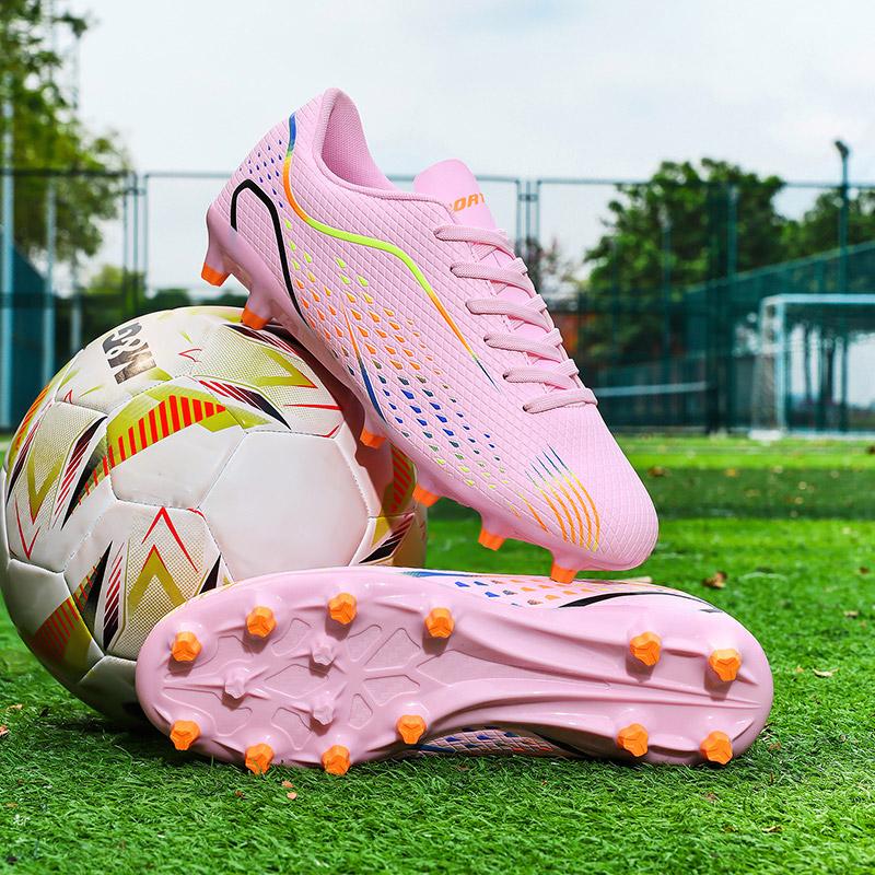 Unisex 32-46 Mens Football Shoes Training Artificial Captain Football Shoes for Kids