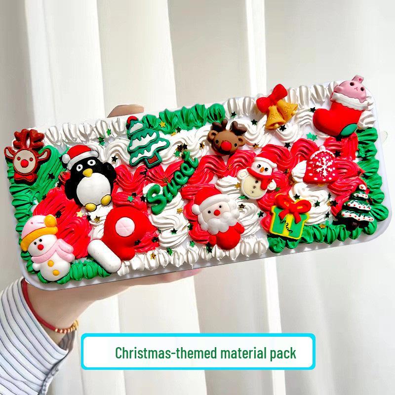 DIY Handgemachtes Cremeleim Stiftebox Set – Kreatives und Niedliches Schüler Schreibwaren Paket