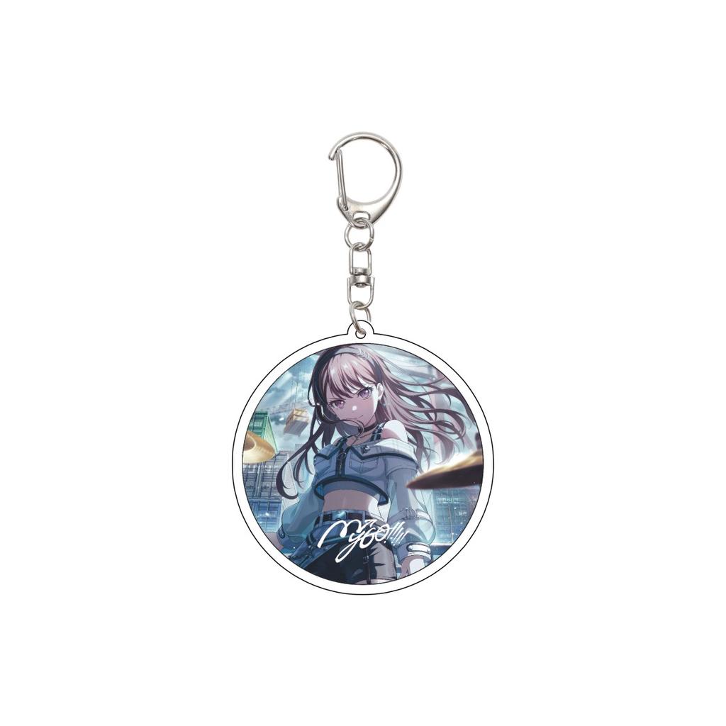 55MM Anime BanG Dream It's MyGO Keychain Takamatsu Tomori/Anon Chihaya/Rāna Kaname Key Chain Acrylic Model Plate Christmas Gifts
