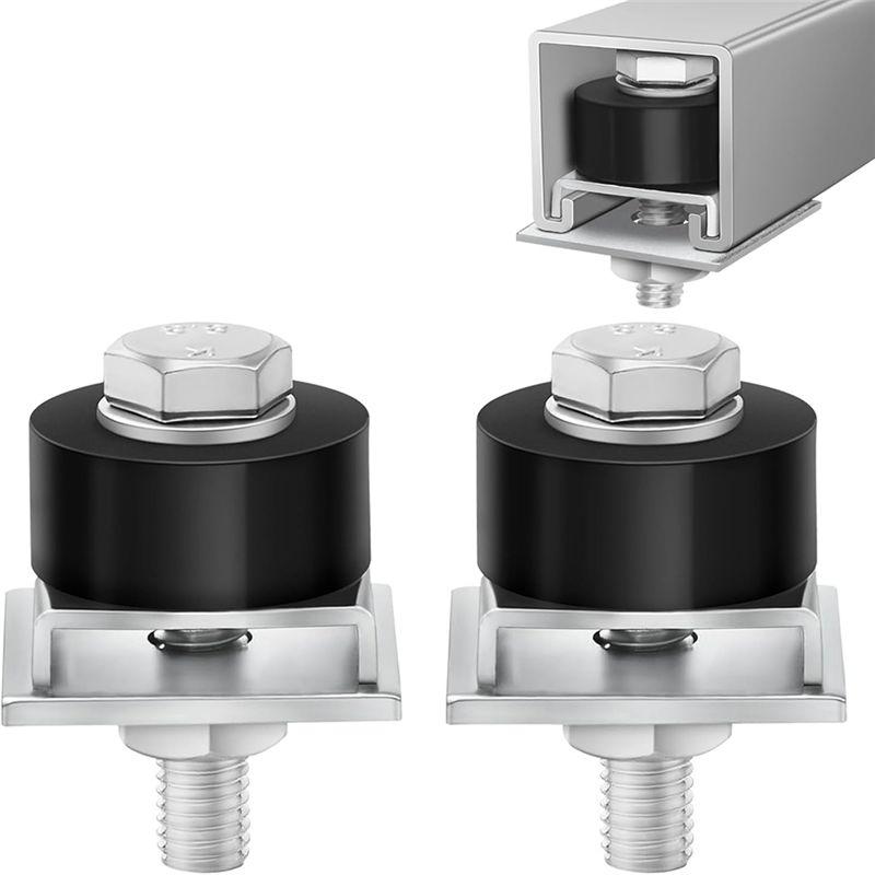 Feb.Trolley Roller Wheels Limit Trolley Assembly Positioning For Strut Channel 1-5/8" Wide And 1-5/8"Or Taller Strut Channel B